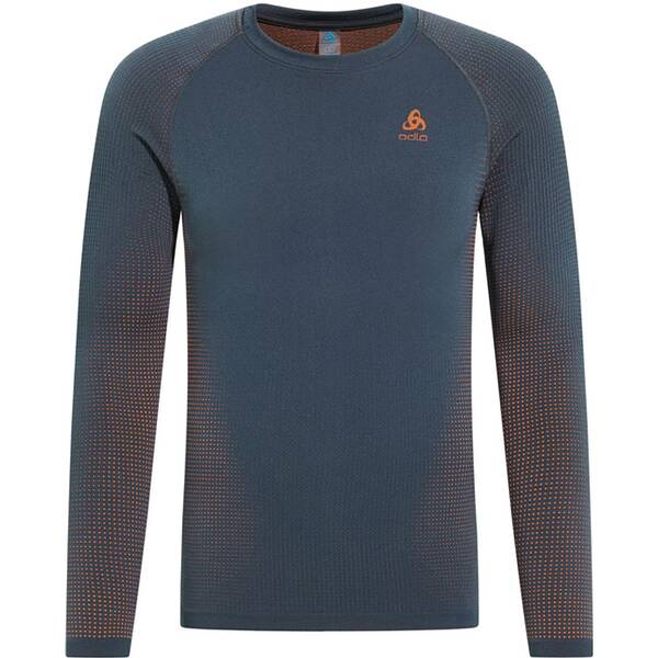 ODLO Herren Unterhemd BL TOP Crew neck l/s PERFORMAN von Odlo