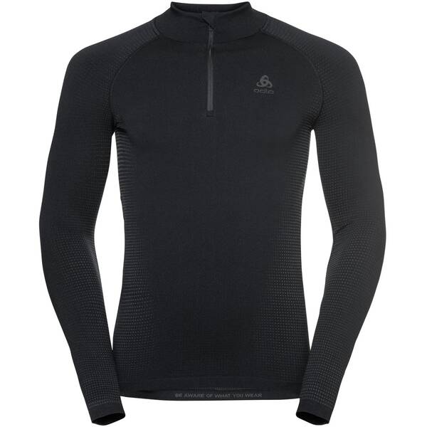 ODLO Herren Unterhemd BL TOP Turtle neck l/s half zi von Odlo