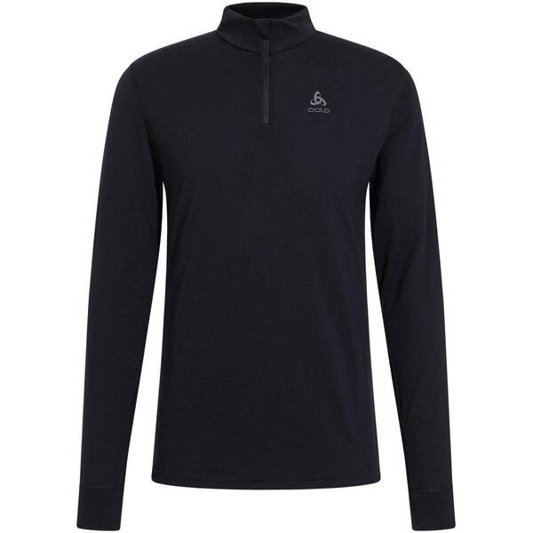 ODLO Herren Unterhemd BL TOP turtle neck l/s half zi von Odlo