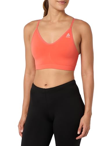 ODLO Sport BH Seamless Soft I Sport BH Damen Leichter Halt I Sports Bra Soft Support von Odlo