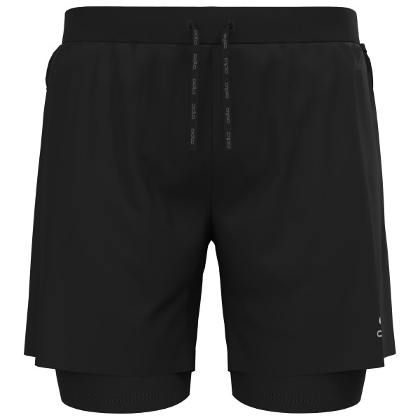 Odlo - 2-in-1 Short X-Alp Trail 6 Inch - Laufshorts Gr S schwarz von Odlo