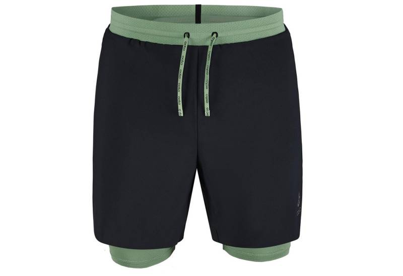 Odlo 2-in-1-Shorts X-Alp 6 Inch Trailrunning-Shorts 2-in-1 Men 323452-60281 Tight + Short Kombination von Odlo