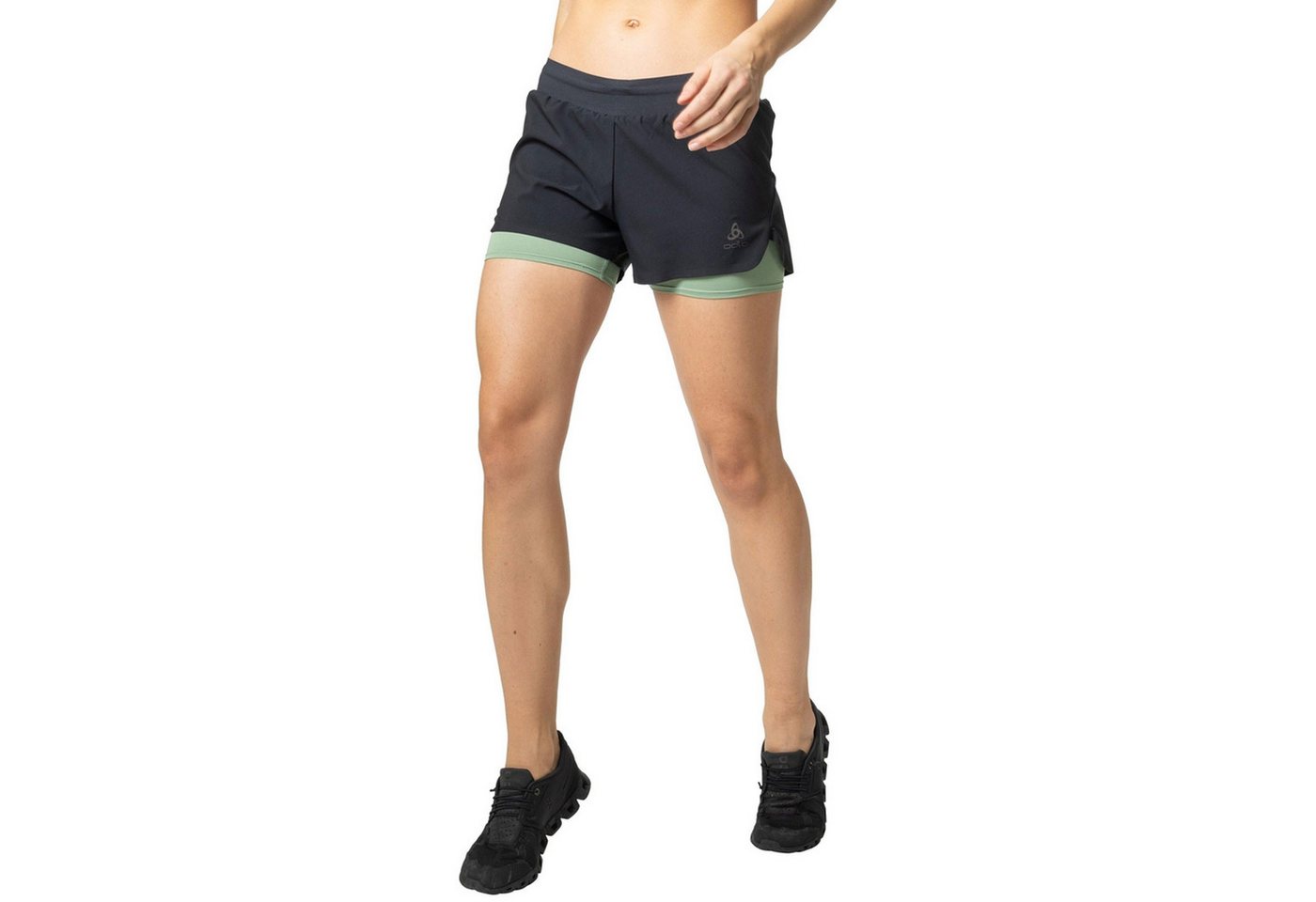 Odlo 2-in-1-Shorts Zeroweight 2-in-1 Shorts Lady 322561-60281 Hose + Tight kombiniert von Odlo