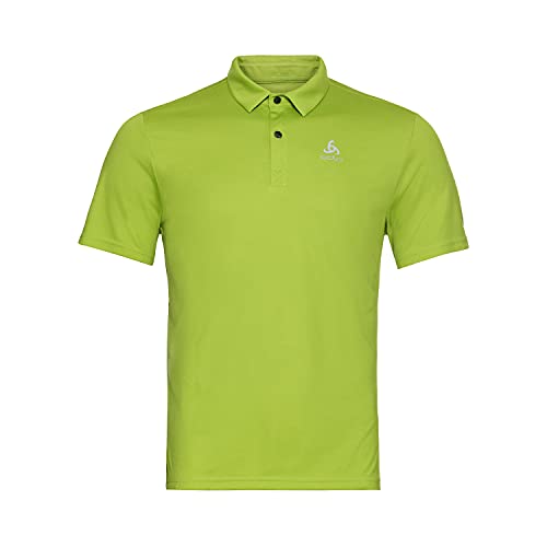 Odlo 551022-40003 Polo Shirt S/S CARDADA - Macaw Green Polo Shirt Herren Größe L von Odlo