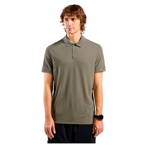 Odlo Ascent Natural Short Sleeve Polo XL von Odlo
