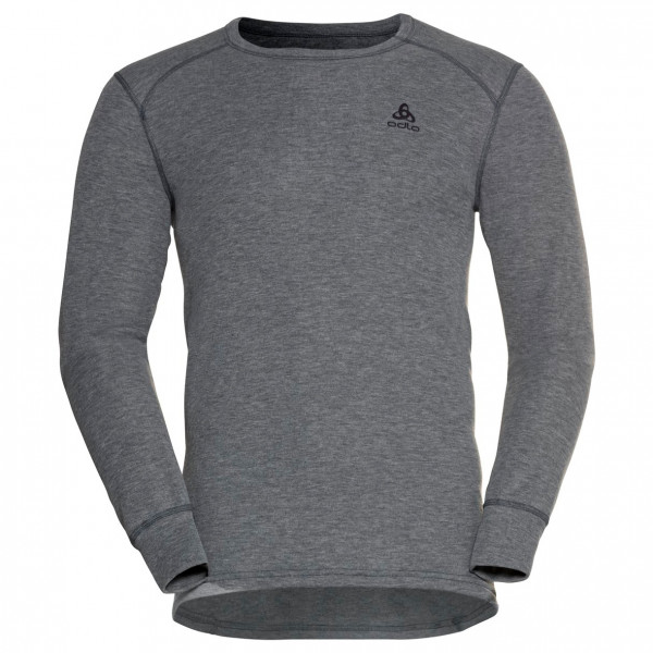 Odlo - Base Layer Top Crew Neck L/S Active Warm Eco - Kunstfaserunterwäsche Gr XL grau von Odlo
