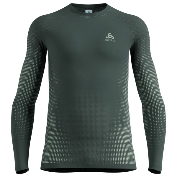 Odlo - Base Layer Top Crew Neck L/S Performance Warm Eco - Kunstfaserunterwäsche Gr XXL bunt von Odlo
