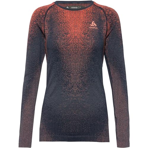 Odlo Blackcomb Eco Crew Neck Base Layer Longsleeve Damen - L von Odlo