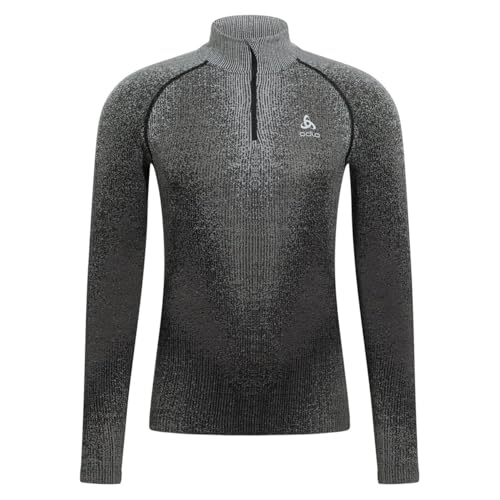 Odlo Herren Langarmshirt BLACKCOMB TURTLE NECK Longsleeve Slim Fit schwarz (200), M von Odlo