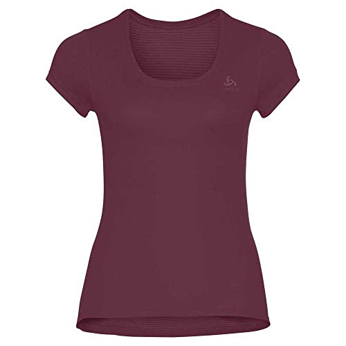 Odlo Damen Active F-Dry Light T-Shirt, Winetasting, S von Odlo