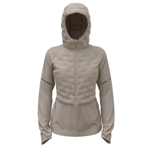 Odlo Damen Laufjacke ZEROWEIGHT INSULATOR silver cloud L von Odlo