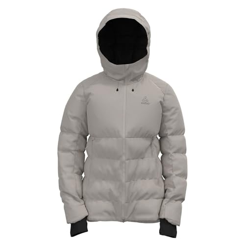 Odlo Damen Ski Cocoon S-Thermic Jacke, silver cloud, M von Odlo