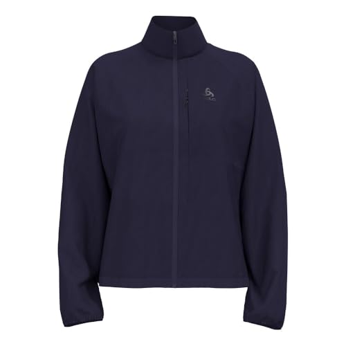 Odlo Damen Zeroweight Jacket Laufbekleidung Laufjacke Eclipse - Dunkelblau L von Odlo
