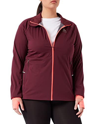 Odlo Damen Zeroweight Pro Warm Jacke, Winetasting, XL von Odlo