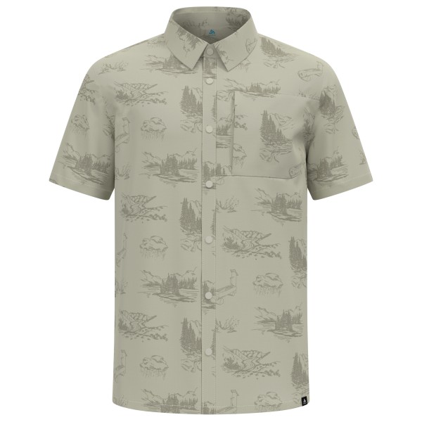 Odlo - Essential Print Shirt S/S - Hemd Gr S grau Odlo - Essential Print Shirt S/S - Hemd Gr S grau von Odlo