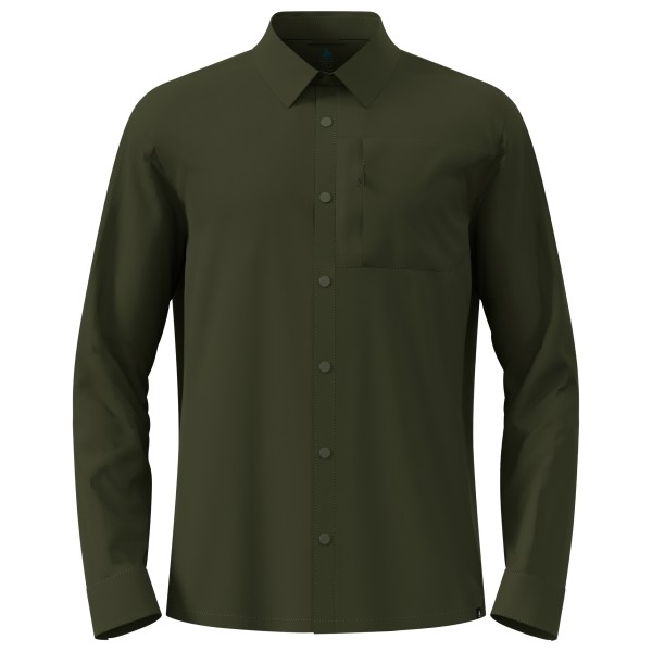 Odlo - Essential Shirt L/S - Hemd Gr XL oliv von Odlo