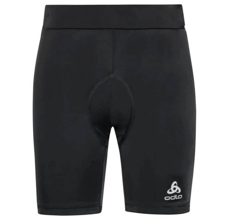 Odlo Fahrradhose Odlo Women´s Tights short ESSENTIAL black Größe L von Odlo