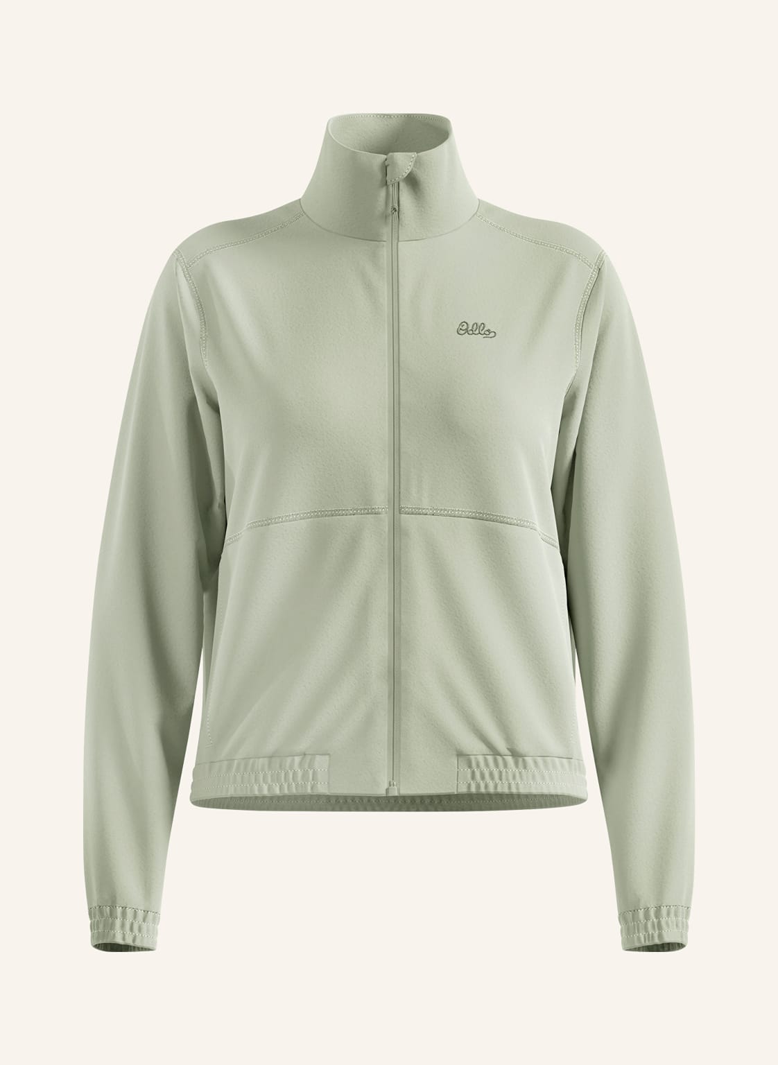 Odlo Fleecejacke Classic Essentials gruen von Odlo