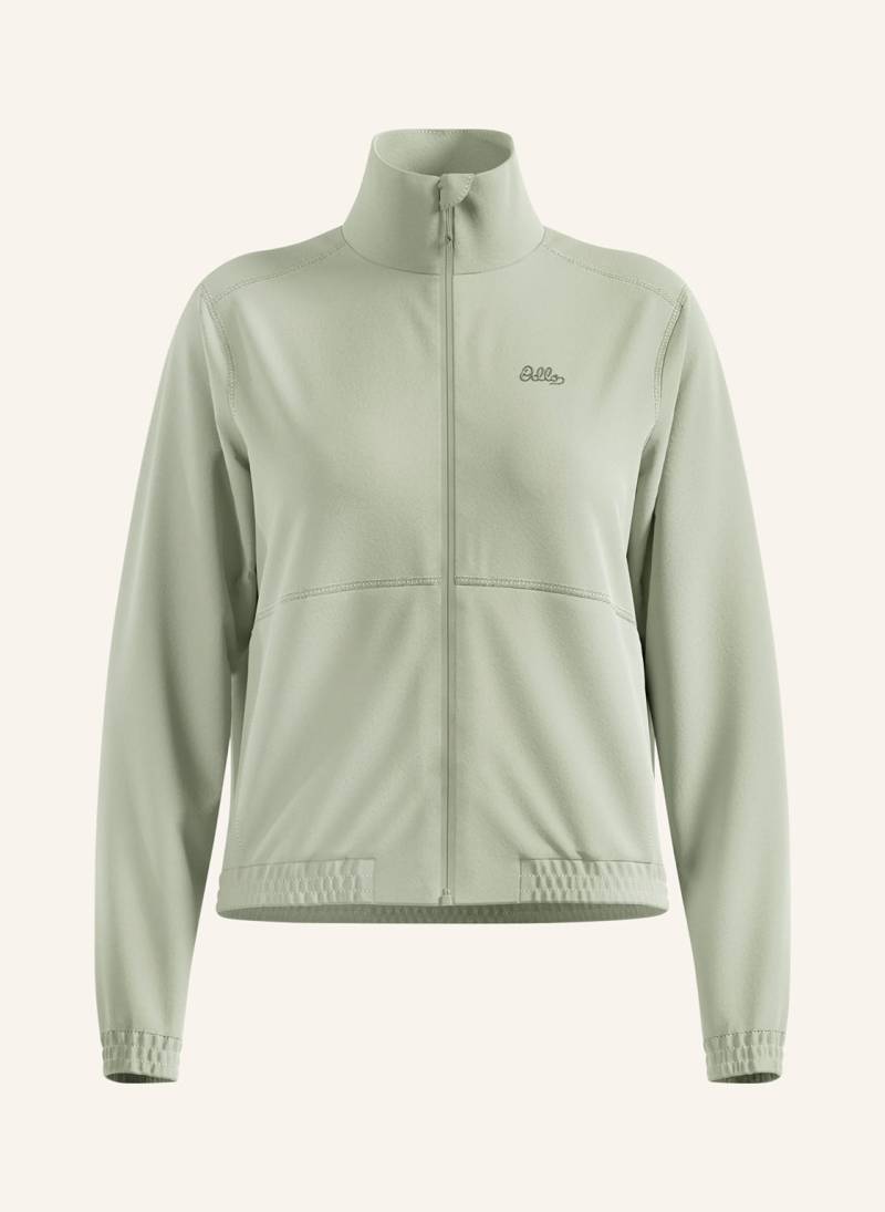 Odlo Fleecejacke Classic Essentials gruen von Odlo
