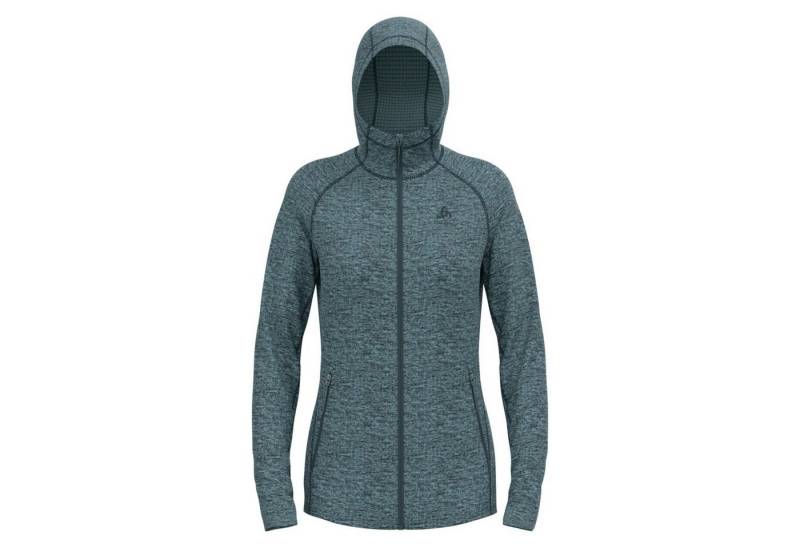 Odlo Fleecejacke Odlo Damen Kapuzenjacke Mid layer hoody full zip TENCIA 542761 von Odlo