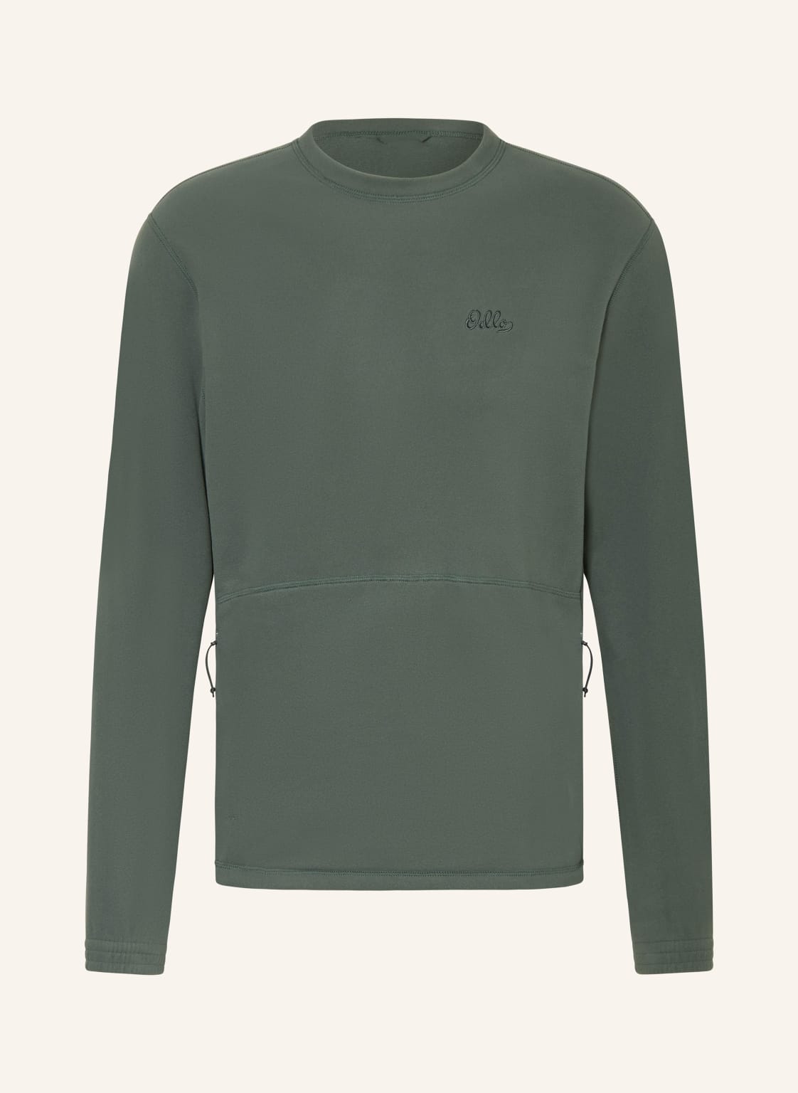 Odlo Fleecepullover Classic Crew gruen von Odlo