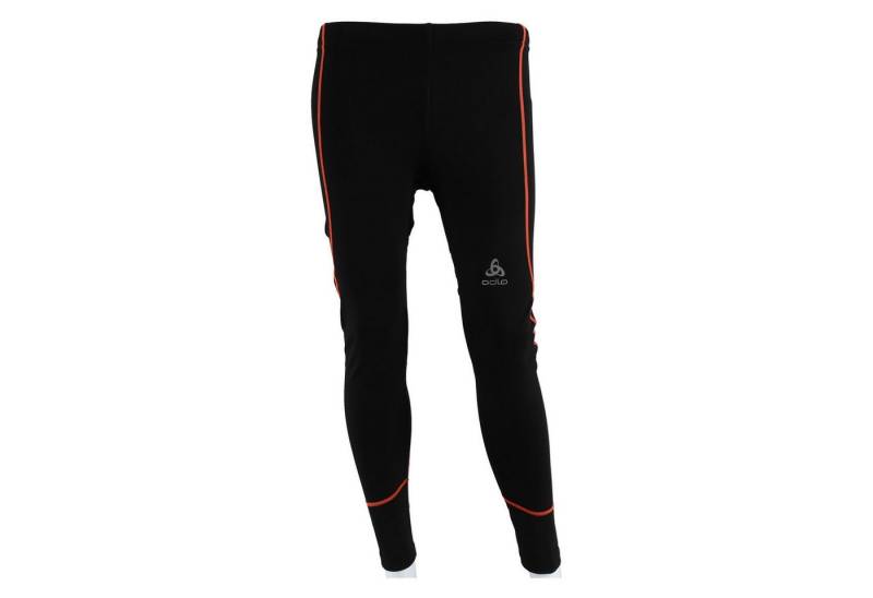 Odlo Funktionshose Laufhose Tights God Jul (windabweisend, Innenseite angeraut) schwarz von Odlo