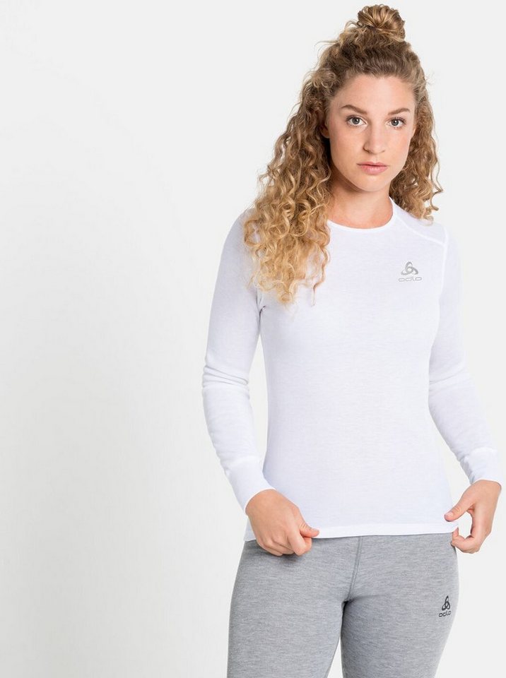 Odlo Funktionsunterhemd BL TOP crew neck l/s ACTIVE WA WHITE von Odlo