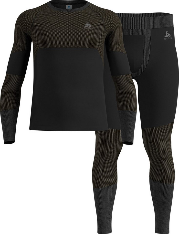 Odlo Funktionsunterhemd ODLO SET FUNDAMENTALS PERFORMANCE WARM Longsleeve & Hose black von Odlo