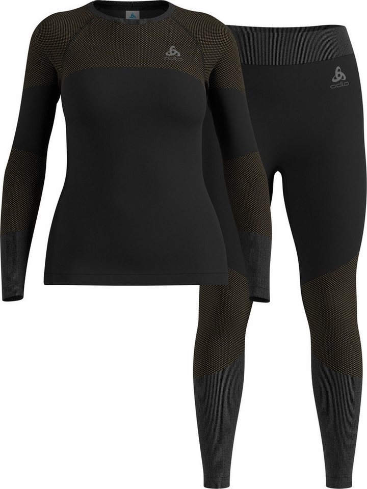 Odlo Funktionsunterhemd ODLO SET FUNDAMENTALS PERFORMANCE WARM WOMEN Longsleeve & Hose black von Odlo