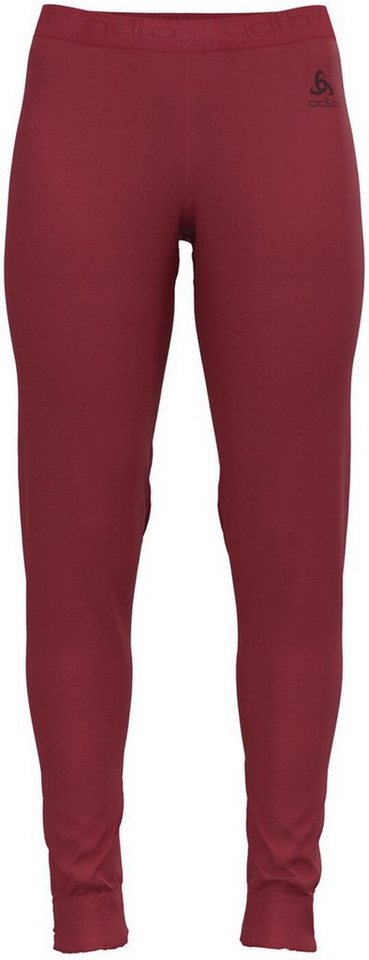 Odlo Funktionsunterhose BL BOTTOM long MERINO 200 deep claret von Odlo