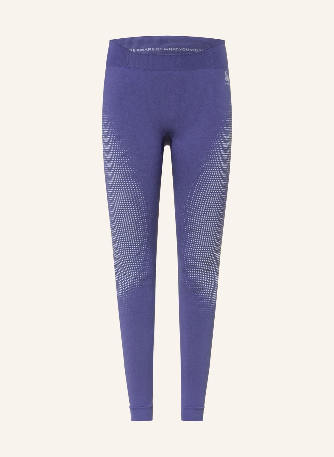 Odlo Funktionswäsche-Hose Performance Eco Warm blau von Odlo