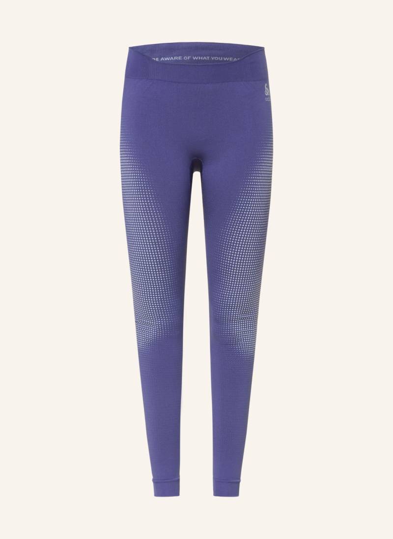 Odlo Funktionswäsche-Hose Performance Eco Warm blau von Odlo
