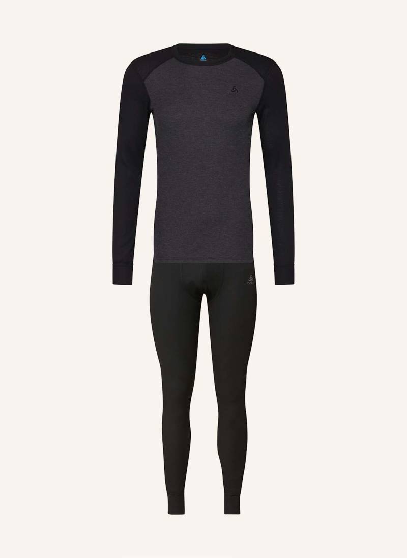 Odlo Funktionswäsche-Set Active Warm grau Odlo Funktionswäsche-Set Active Warm grau von Odlo