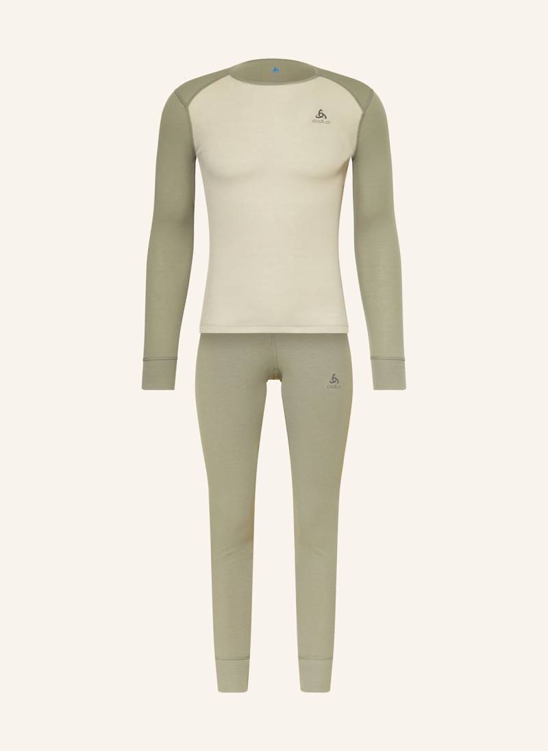 Odlo Funktionswäsche-Set Active Warm gruen von Odlo