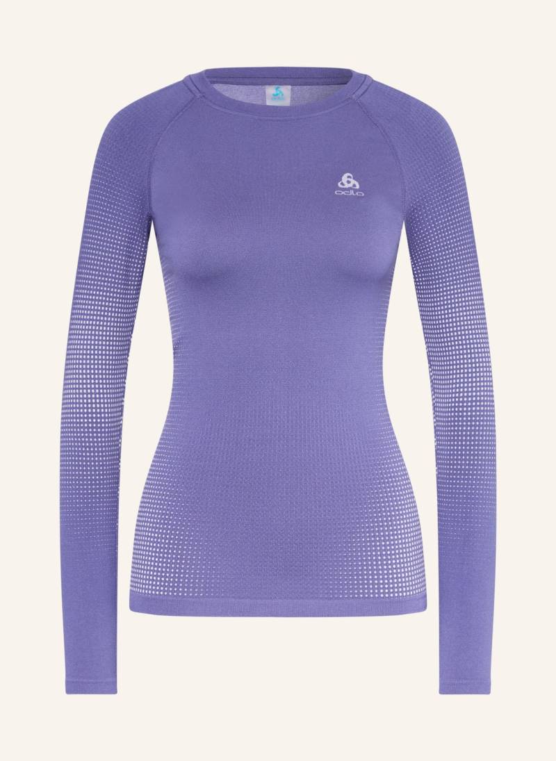 Odlo Funktionswäsche-Shirt Performance Warm Eco blau von Odlo