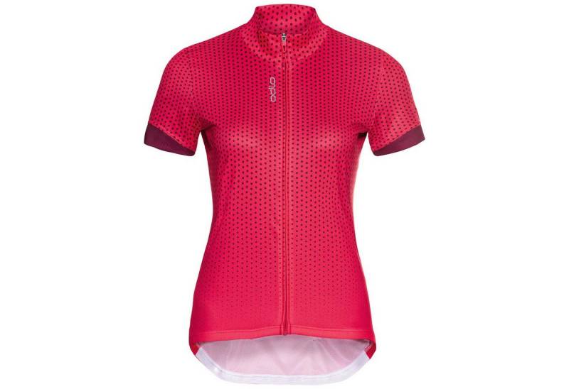 Odlo Radtrikot Odlo Damen Radtrikot Stand-up collar s/s full zip Essential 411951 von Odlo