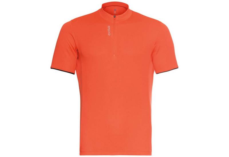 Odlo Radtrikot Odlo Herren Radtrikot Stand-up collar s/s 1/2 zip ES 411972 von Odlo