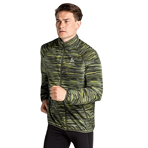 Odlo Herren Essential Light Print Jacke, Deep Depths, XXL von Odlo