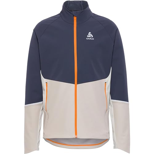 Odlo Herren Funktionsjacke ENGVIK silver cloud-india ink XL von Odlo