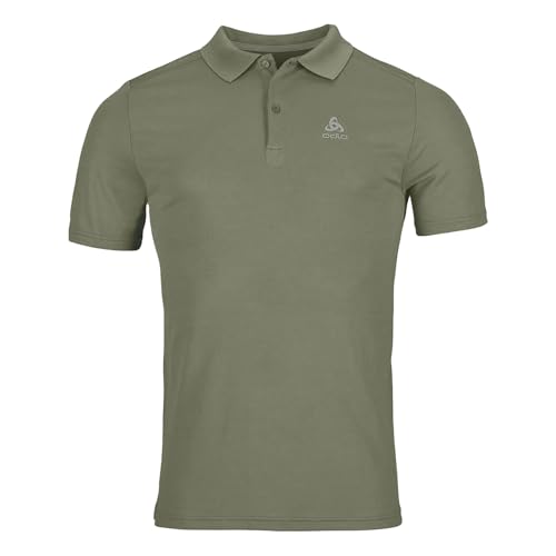 Odlo Herren Funktionsshirt T-Shirt Poloshirt Cardada, Farbe:Oliv, Größe:XL, Artikel:-19600 vetiver Odlo Herren Funktionsshirt T-Shirt Poloshirt Cardada, Farbe:Oliv, Größe:XL, Artikel:-19600 vetiver von Odlo