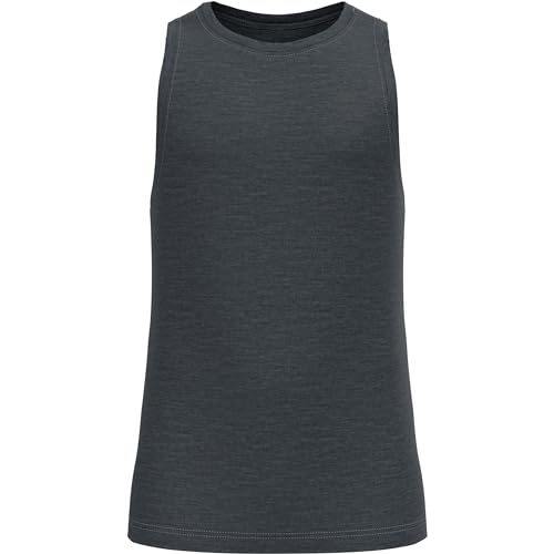 Odlo Herren Merino 160 Bl Crew Neck Tanktop, odlo steel grey Melange, L Odlo Herren Merino 160 Bl Crew Neck Tanktop, odlo steel grey Melange, L von Odlo