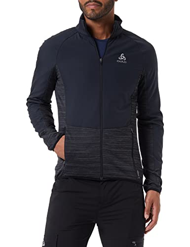 Odlo Herren Run Easy Warm Jacke, Black, M von Odlo