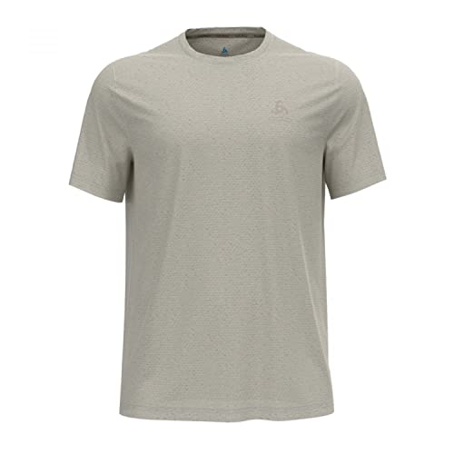 Odlo Herren T-Shirt Crew Neck Shortsleeve Active 365 Laufbekleidung Laufshirt Grau - L von Odlo