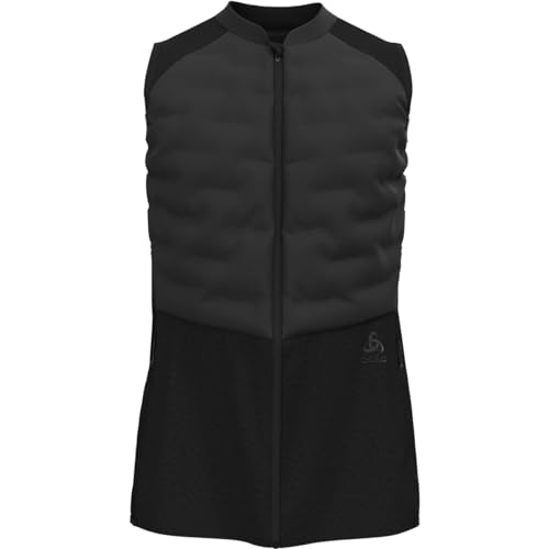 Odlo Herren Zeroweight Insulator Laufbekleidung Laufweste Schwarz - M von Odlo