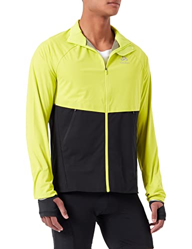 Odlo Herren Zeroweight Pro Warm Jacke, Evening Primrose-Black, XL von Odlo