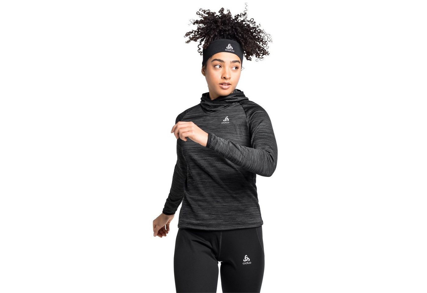 Odlo Kapuzenpullover Damen Run Easy Mid Layer Hoody von Odlo