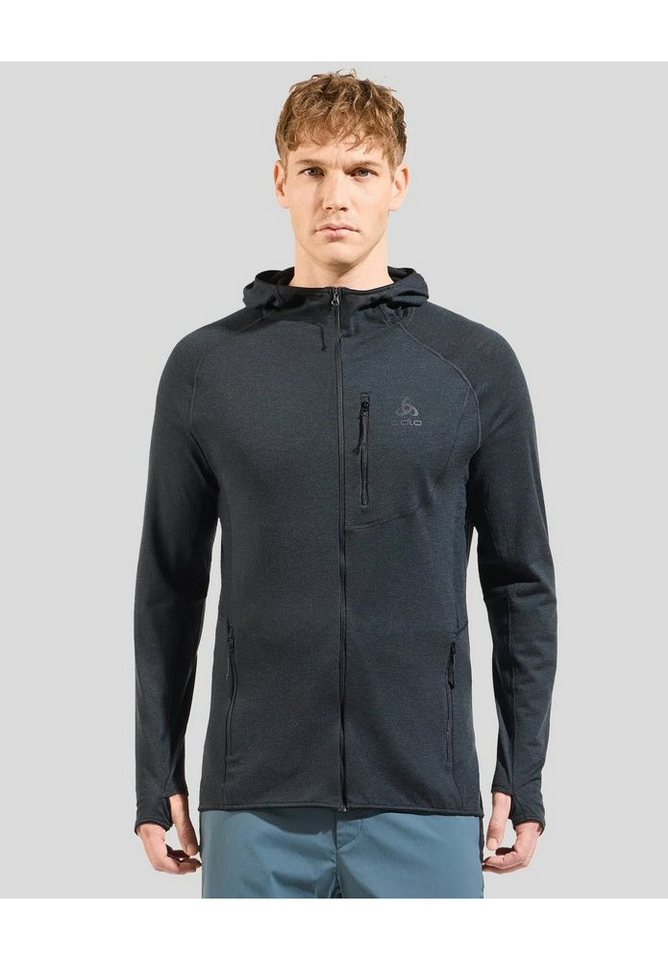 Odlo Kapuzenpullover Kapuzenjacke Ascent Micro Performance 125 (Wollmischgewebe) von Odlo
