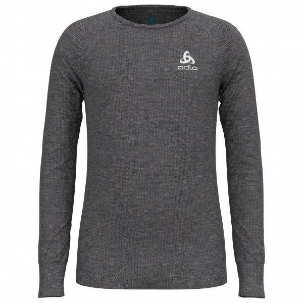 Odlo - Kid's Base Layer Top Crew Neck L/S Active Warm Eco - Kunstfaserunterwäsche Gr 80 grau von Odlo