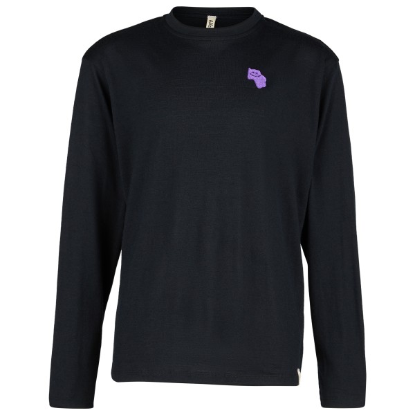 Odlo - Kid's Crew Neck L/S Merino Graphic T-Shirt - Merinoshirt Gr 140 schwarz von Odlo