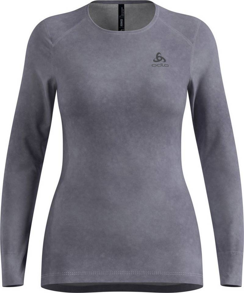 Odlo Langarmshirt ODLO ACTIVE WARM X POW WOMEN Longsleeve skipper blue von Odlo